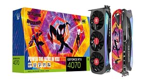 Zotac announces RTX 4070 Spider-Man Across the Spider-Verse special edition: Prices, versions, and more