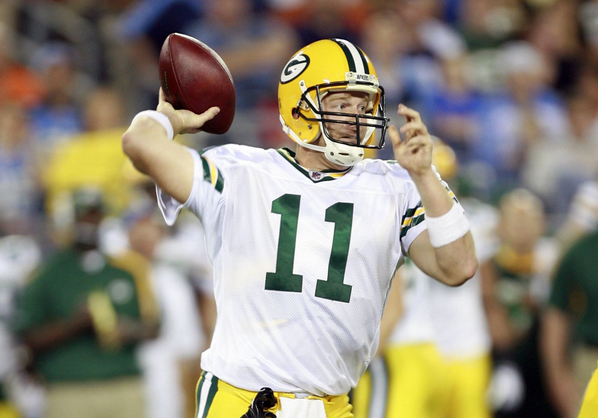 Brohm never materialized as the franchise QB for the Green Bay Packers