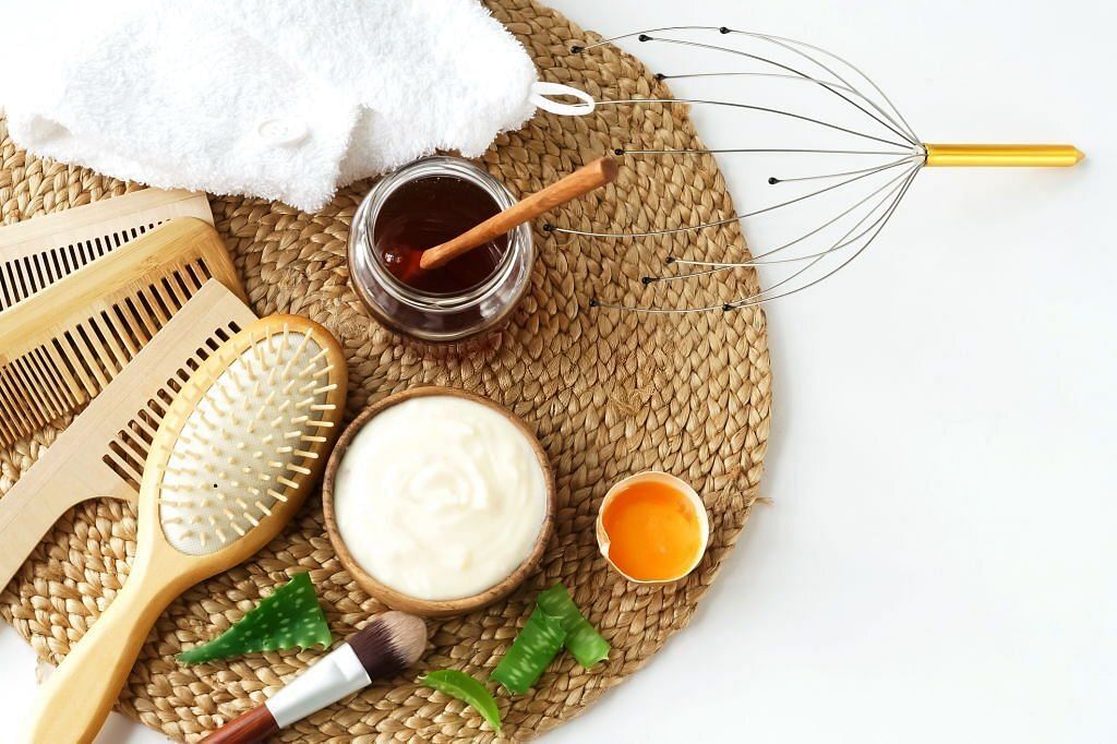 Homemade hair masks for nourishing hair (Image via iStockPhoto)