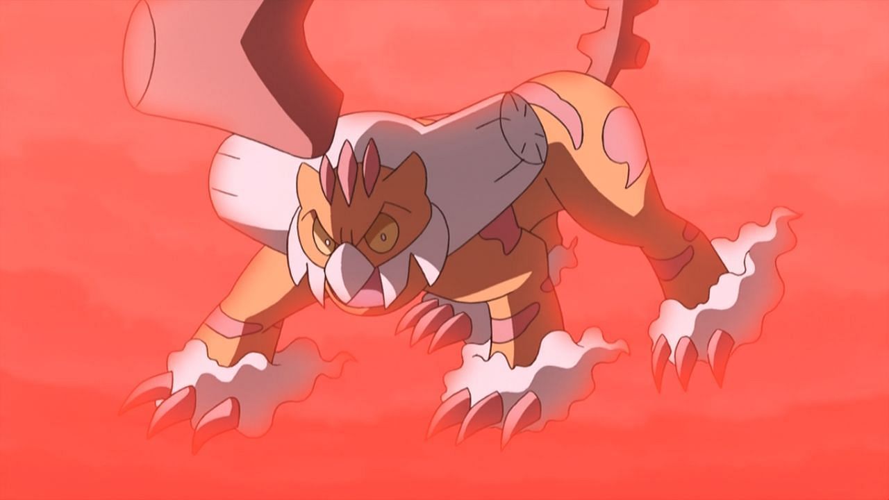 Landorus Therian as it appears in the anime (Image via The Pokemon Company)