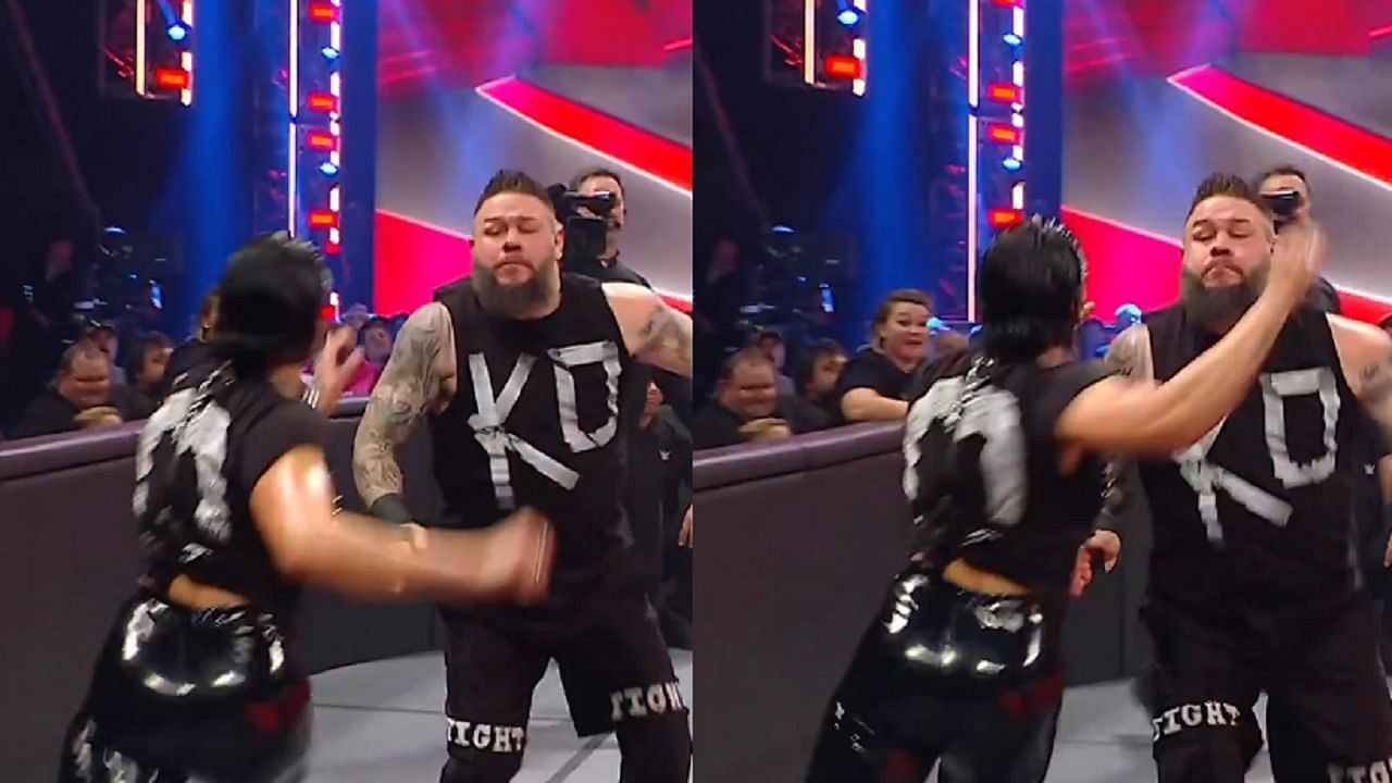 Ripley attacks Owens on WWE RAW