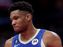 "You ask me the same question last year" - A frustrated Giannis Antetokounmpo is furious at a reporter after Bucks are sent fishing