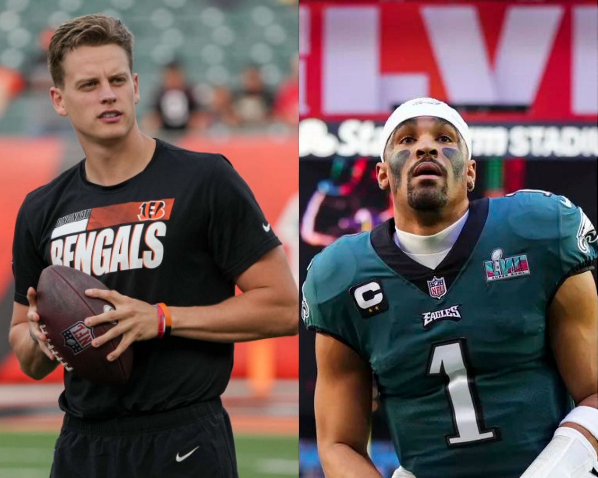 Joe Burrow and Jalen Hurts are among the NFL