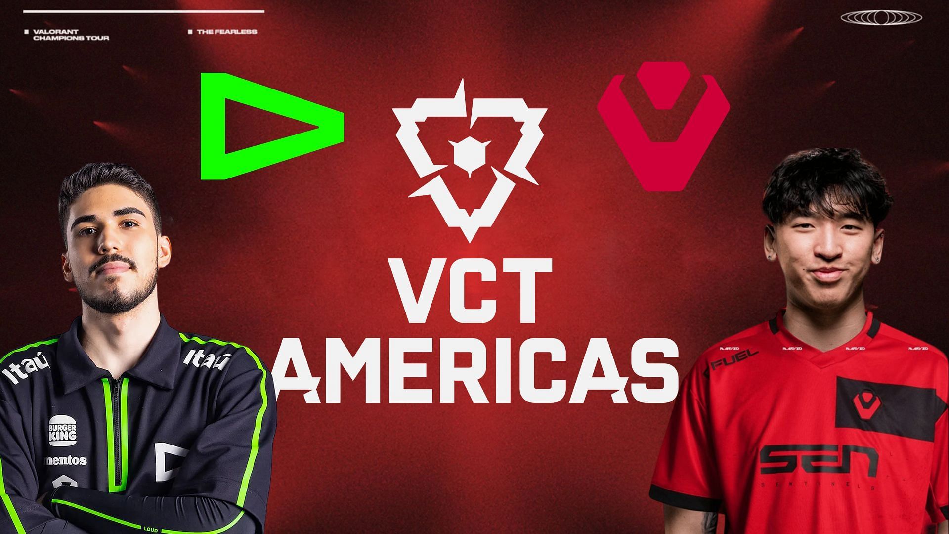 Sentinels vs LOUD at VCT Americas League 2023 (Image via Sportskeeda)