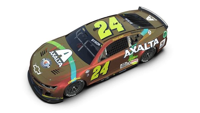 William Byron honors NASCAR great Jeff Gordon by bringing back his Darlington anniversary scheme