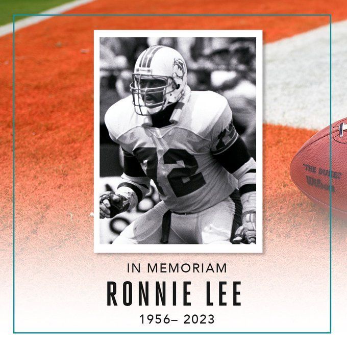 Former Miami Dolphins TE & OL Ronnie Lee dies at age 66