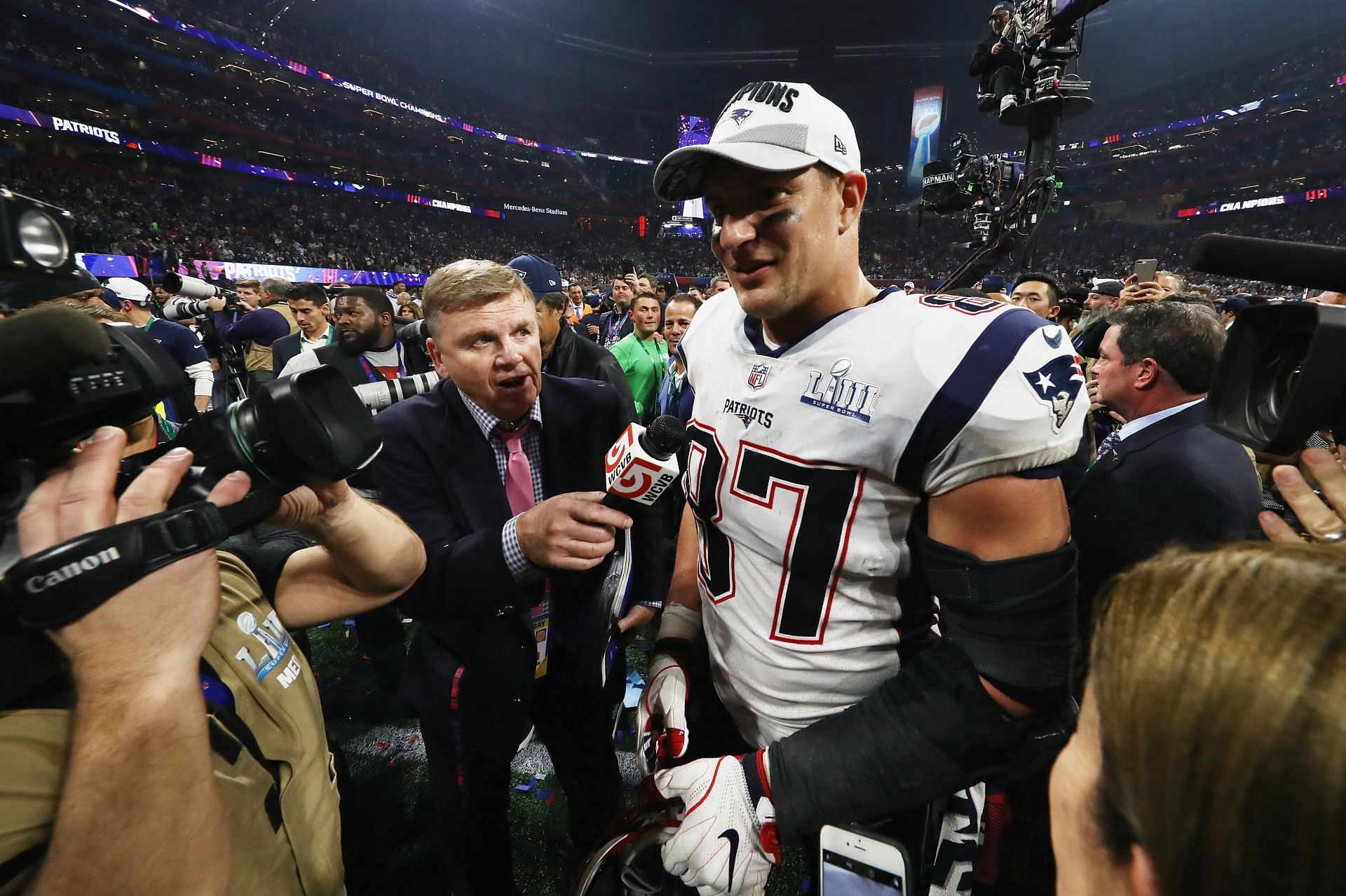 Rob Gronkowski built a storied legacy in his career as a Patriot