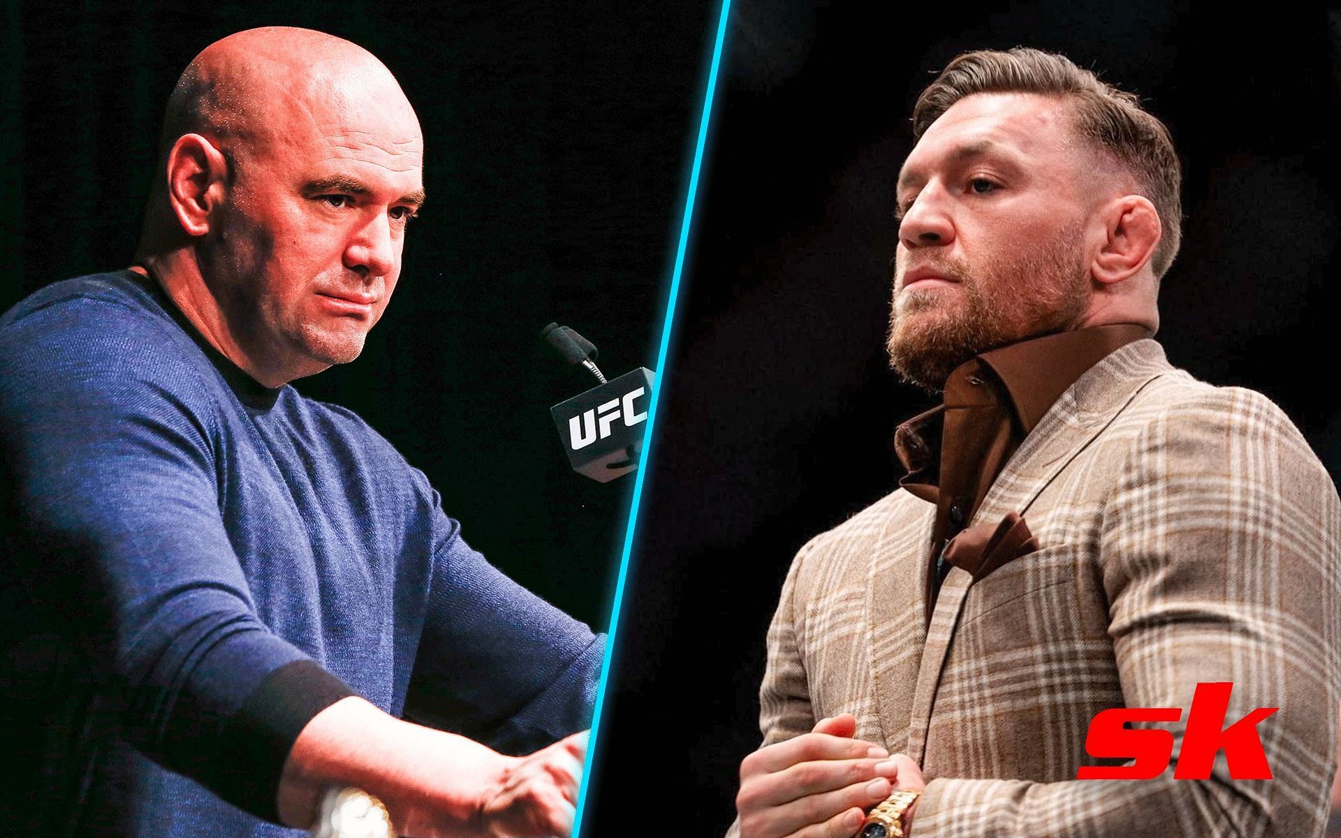 Dana White (left) Conor McGregor (right) [Image courtesy @thenotoriousmma on Instagram]