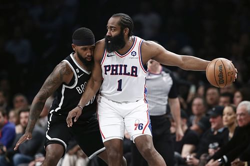 Harden was ejected from Game 3, but fans disagree with the decision (Image via Getty Images)