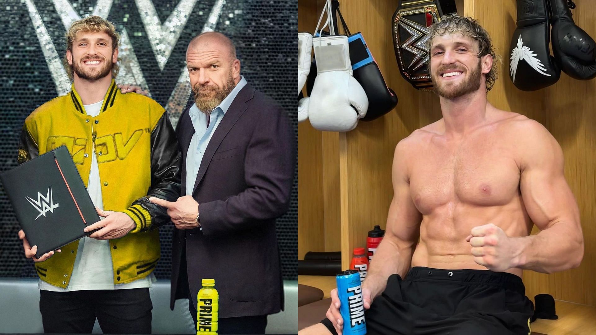 Logan Paul recently signed a new WWE contract