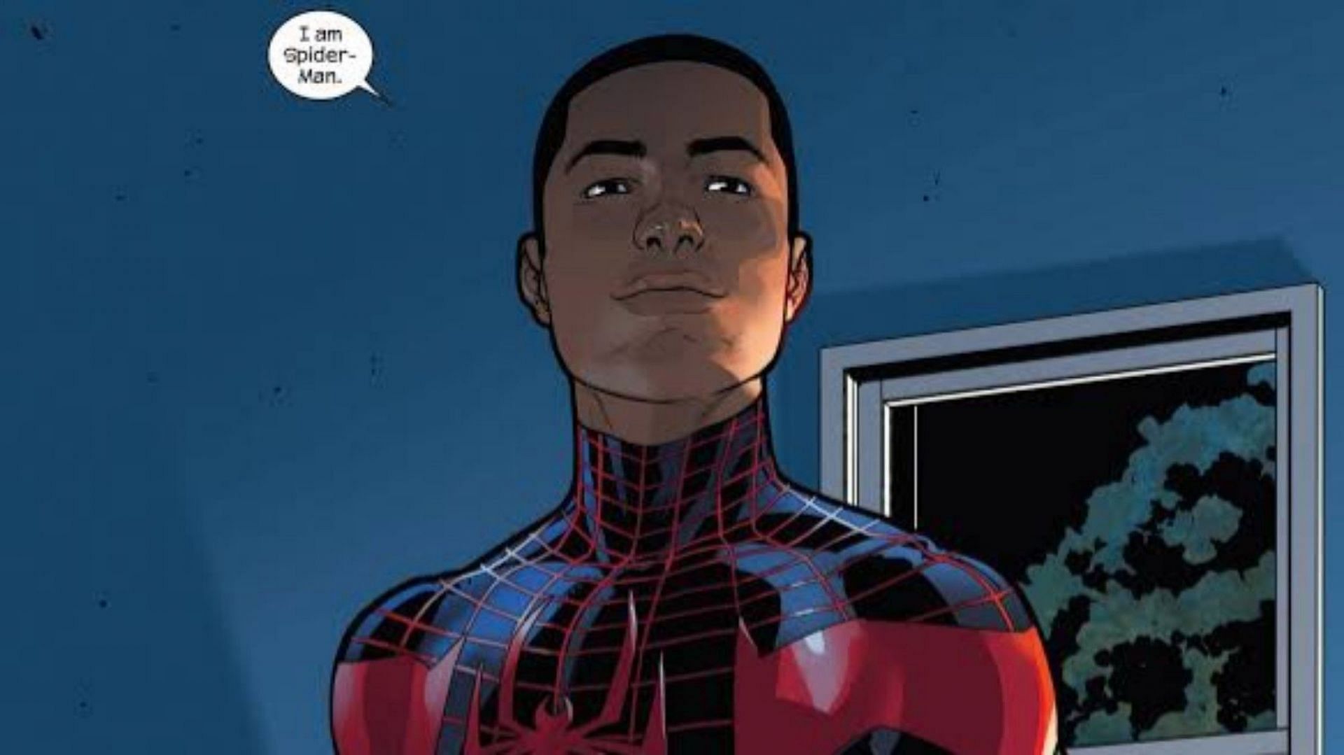 Miles Morales as Spider-Man in the comics (Image via Marvel Comics)