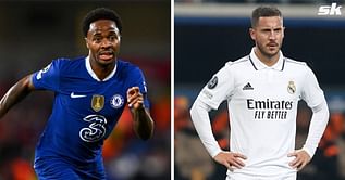 "I just think it’s the big bum innit" - Chelsea's Raheem Sterling provides hilarious response when compared to Real Madrid's Eden Hazard