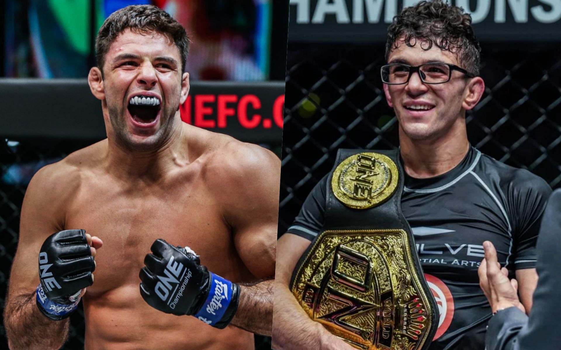 Buchecha (L) and Mikey Musumeci (R) | Photo by ONE Championship