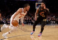 The Cavaliers and the Knicks will meet in the Eastern Conference playoffs (Image via Getty Images)