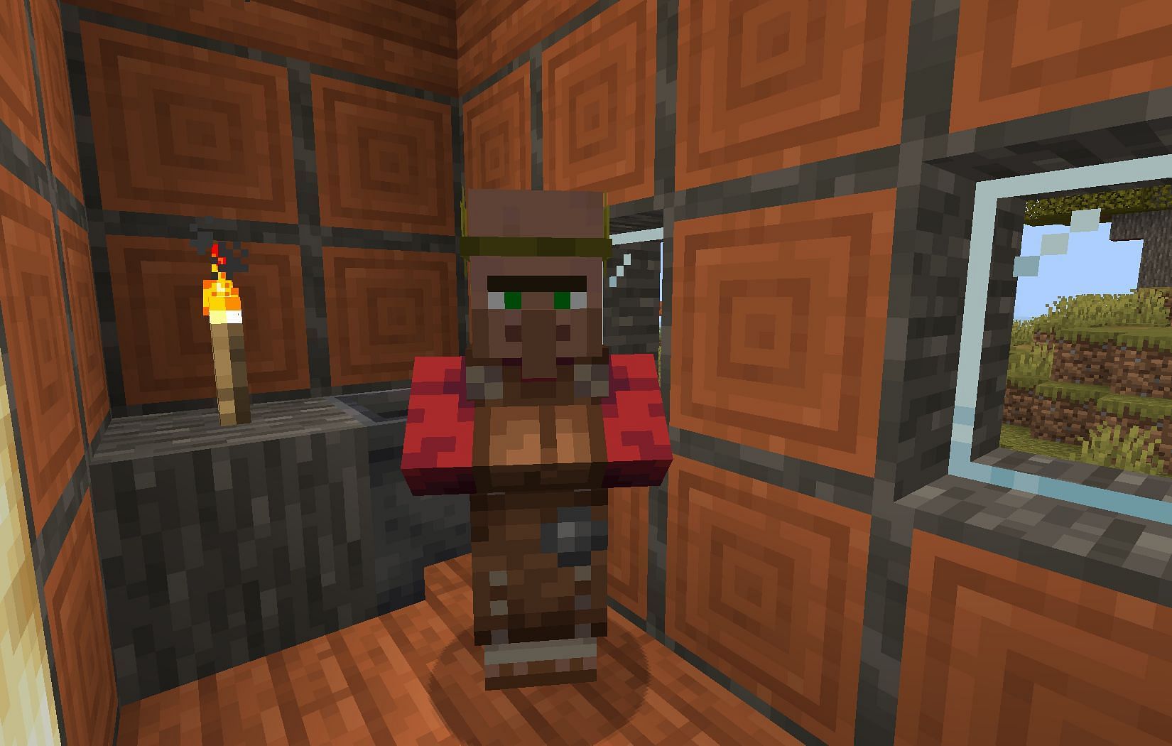 Leatherworker villager (Image via Mojang)