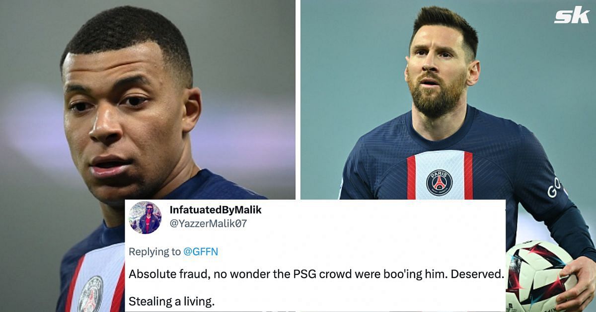 Lionel Messi and Kylian Mbappe get ripped apart on Twitter after PSG 0-1 Lyon