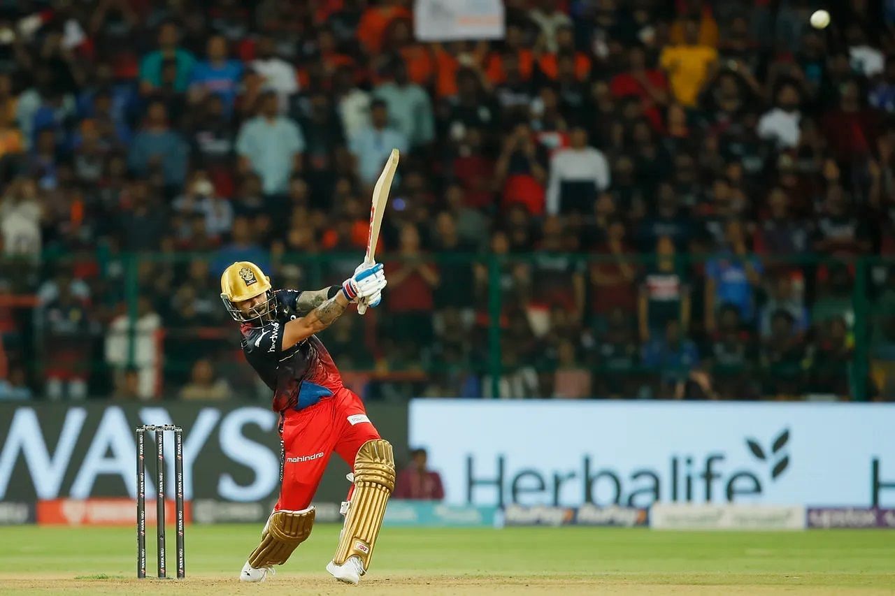 Virat Kohli struck six fours and five sixes during his innings. [P/C: iplt20.com]