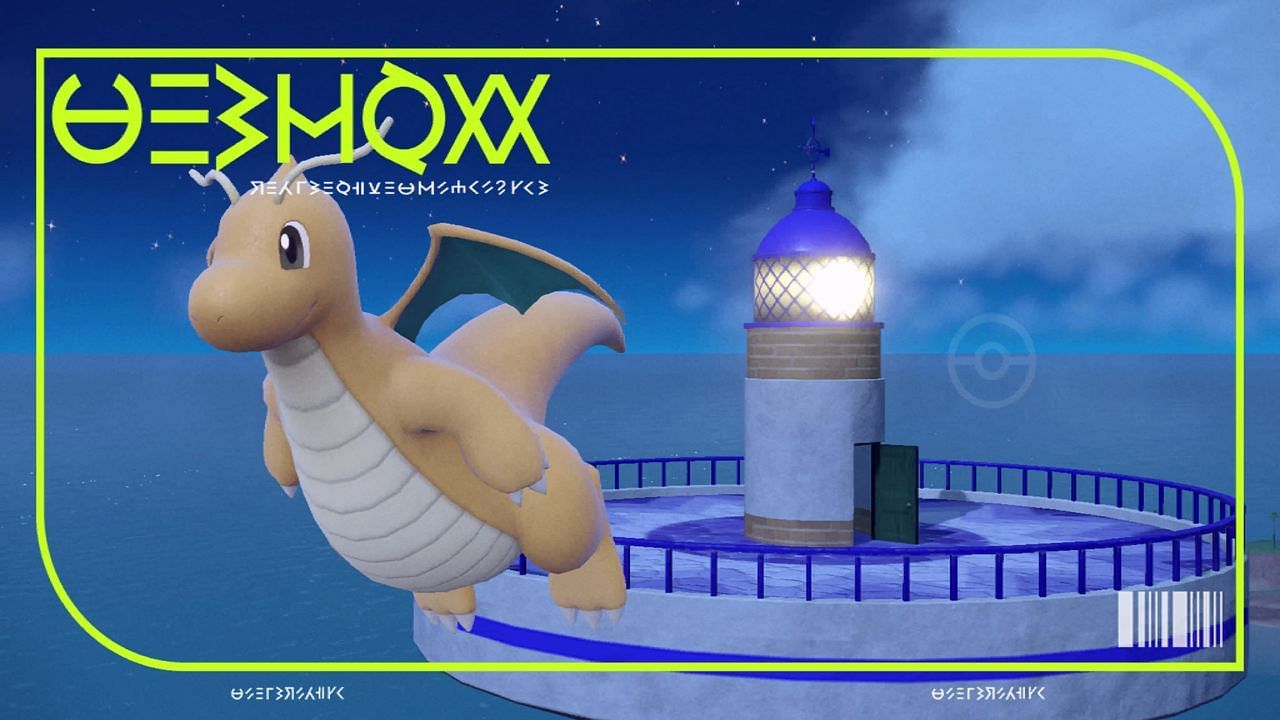 Dragonite's Pokedex picture in Pokemon Scarlet and Violet (Image via The Pokemon Company)