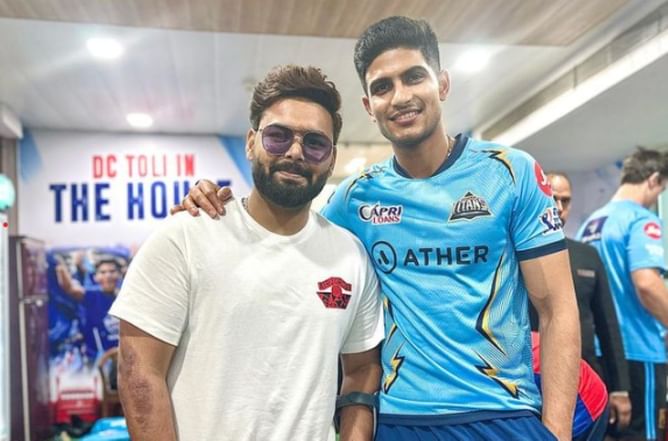 IPL 2023 : ऋषभ पंत से मिलने पहुंचे शुभमन गिल, तस्वीर हुई वायरल