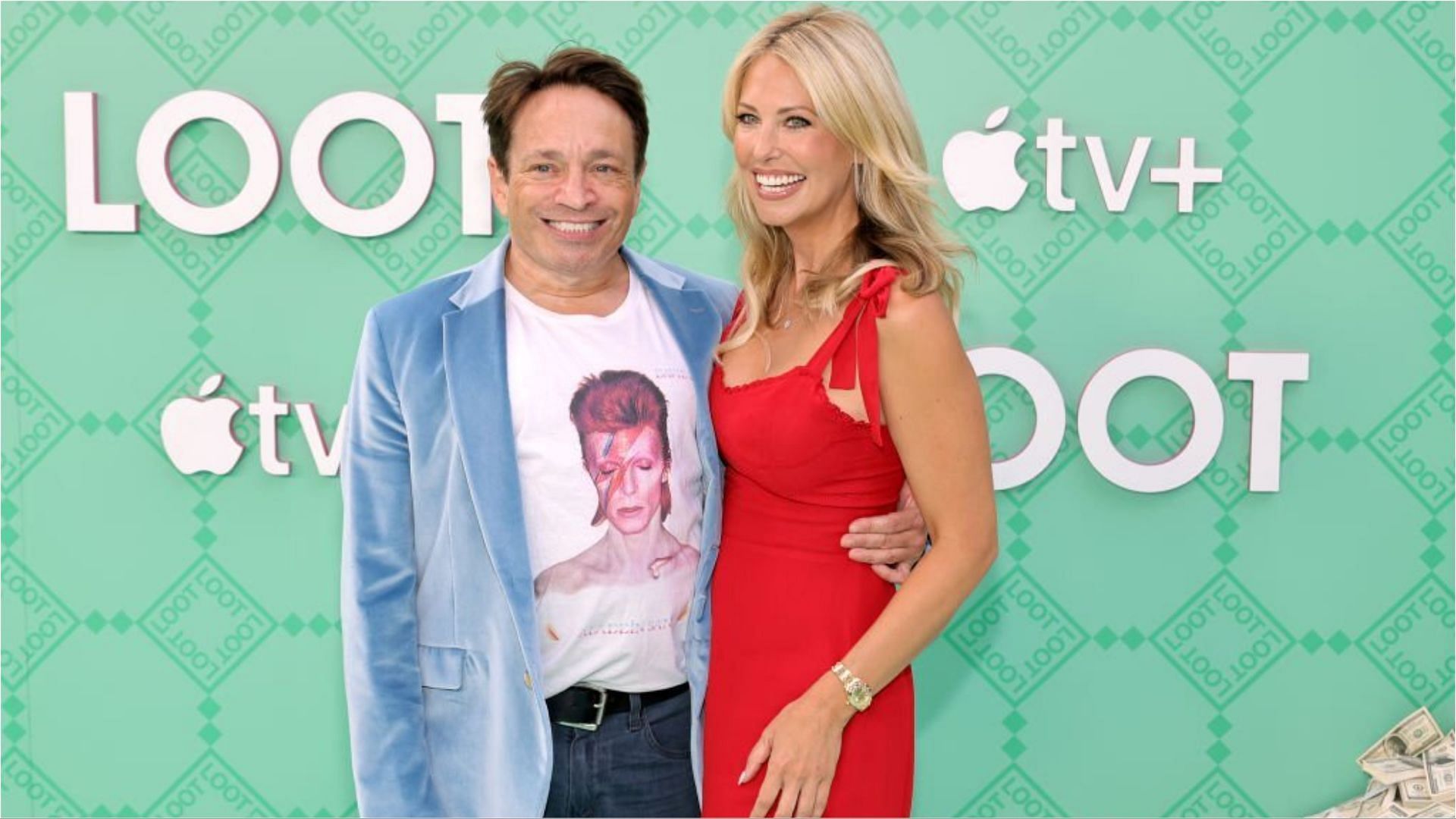 Chris Kattan and Maria Libri got connected to each other during an interview (Image via Amy Sussman/Getty Images)