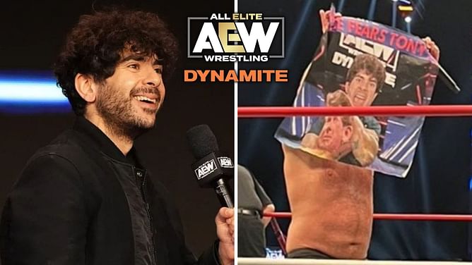 Watch: Tony Khan's hilarious reaction to Vince McMahon sign following AEW Dynamite