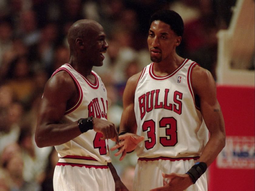 Michael jordan sale y pippen