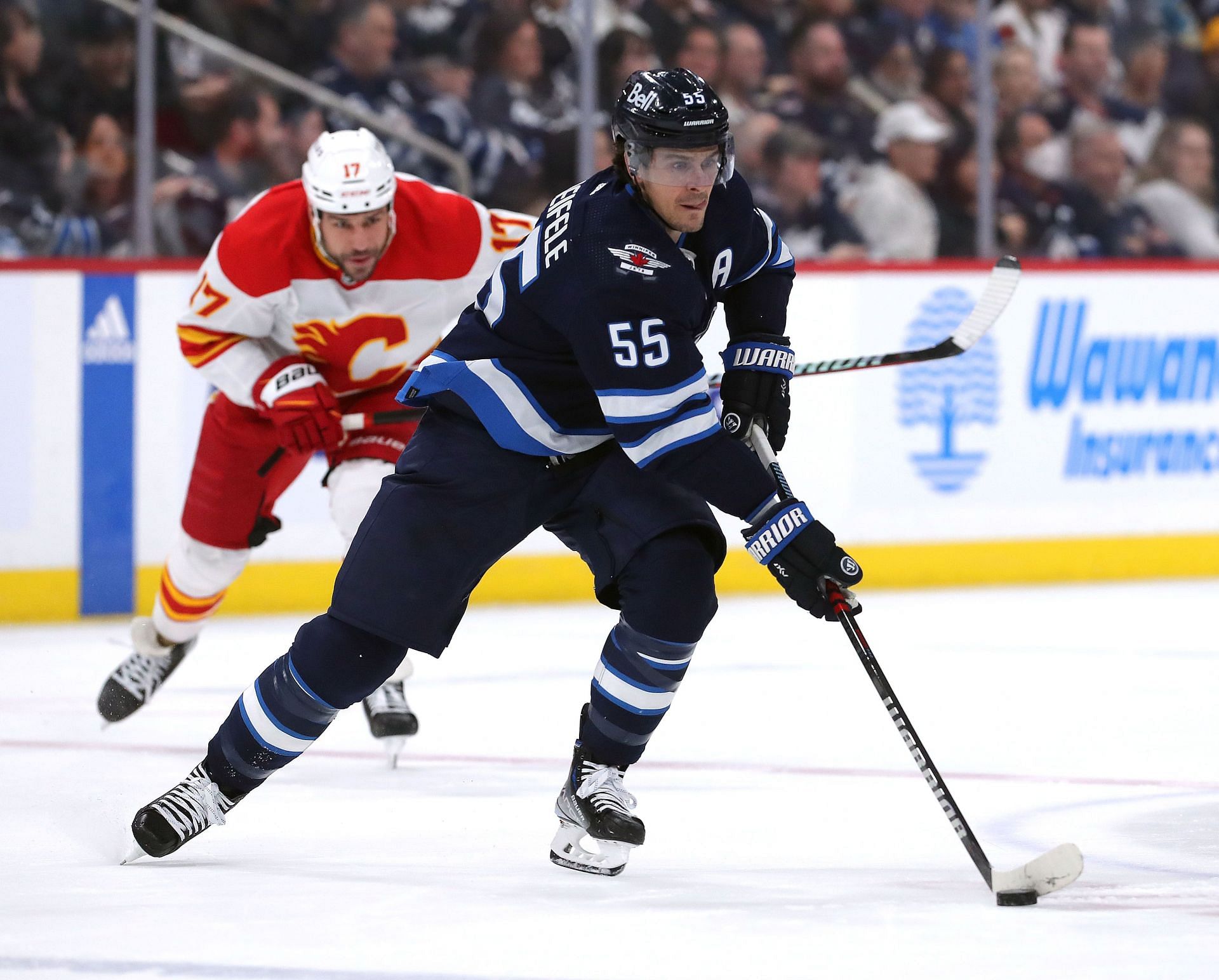 Calgary Flames v Winnipeg Jets