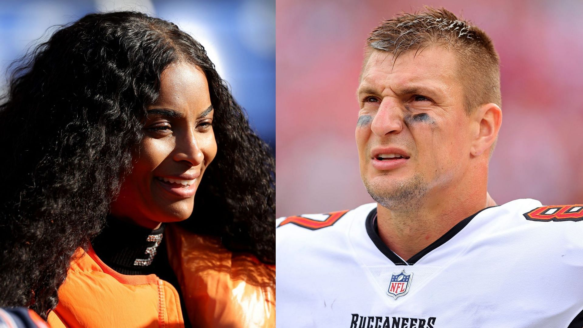 Gronkowski had some kind words for Ciara after her NFL drill work out at the White House.