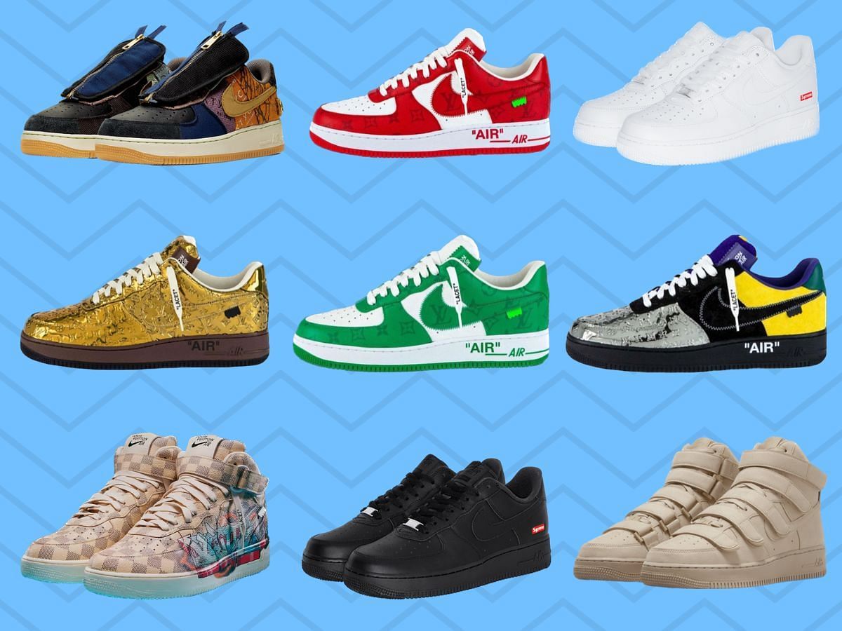 Nike: 5 best Nike Air Force 1 collabs of all time