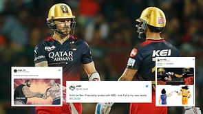 "Kohli be like: Friendship ended with ABD, now Faf is my new bestie" - Twitter reacts as RCB thrash MI by eight wickets in IPL 2023