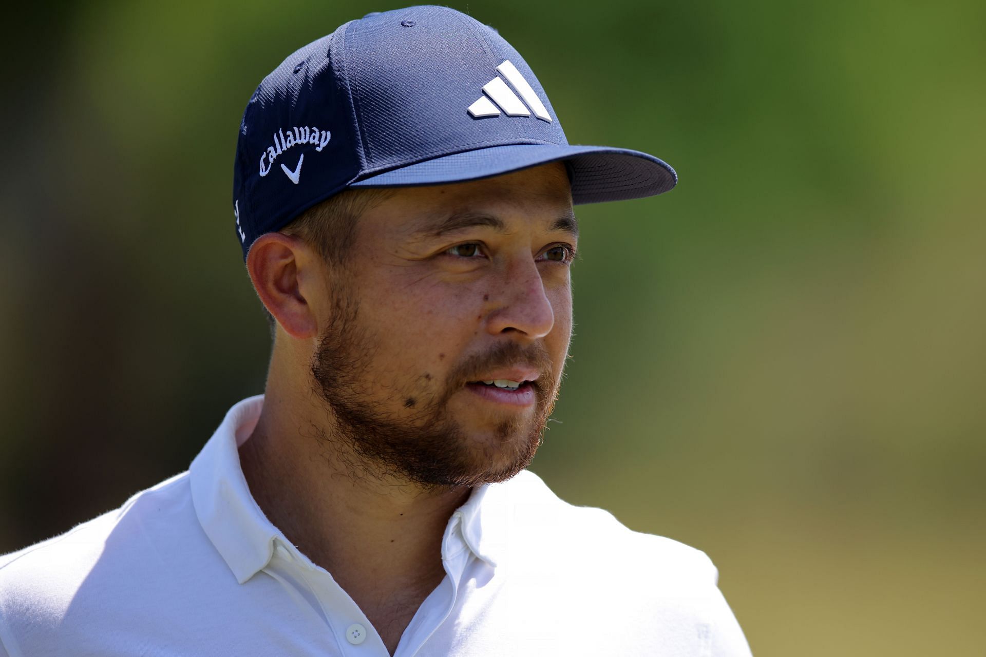 Xander Schauffele looks on during the Zurich Classic of New Orleans - Previews