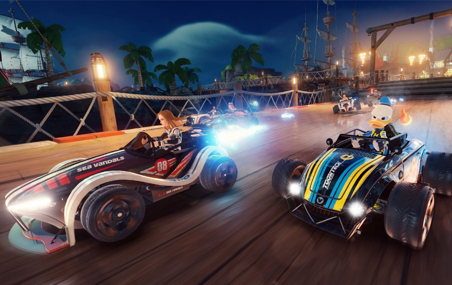 Adding crew members to your team in Disney Speedstorm (Image via Disney Speedstorm)