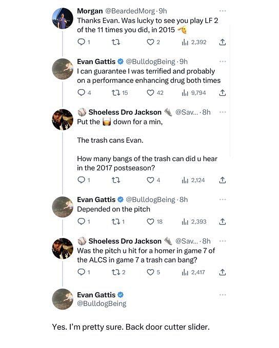 Evan Gattis makes shocking admissions on Astros cheating scandal