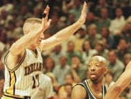Indiana Pacers vs Milwaukee Bucks in the first round of the 1999 NBA playoffs.