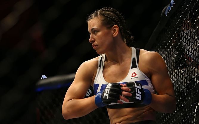 Miesha Tate fools a former WWE star with pregnancy prank on April 1st