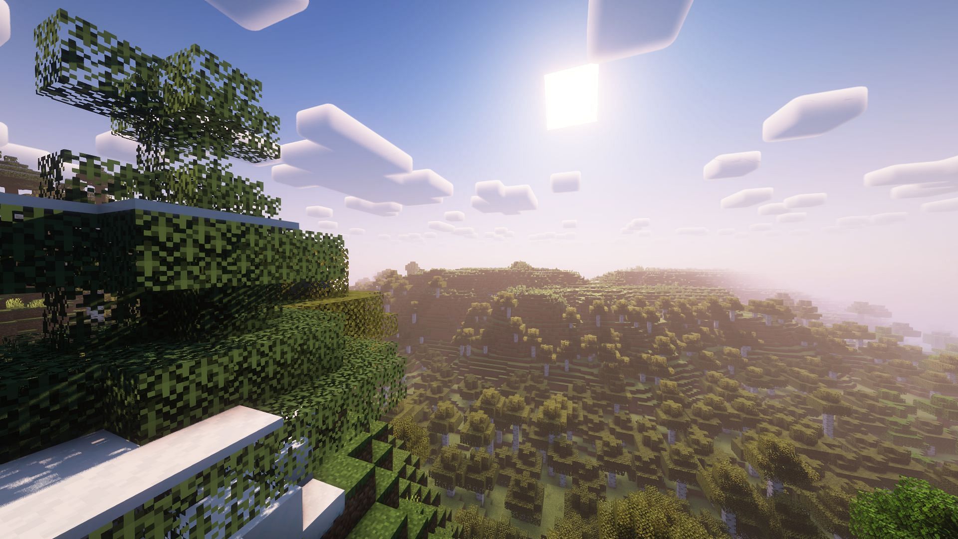 Minecraft 1.19.4 looks stunning with shaders (Image via Mojang)