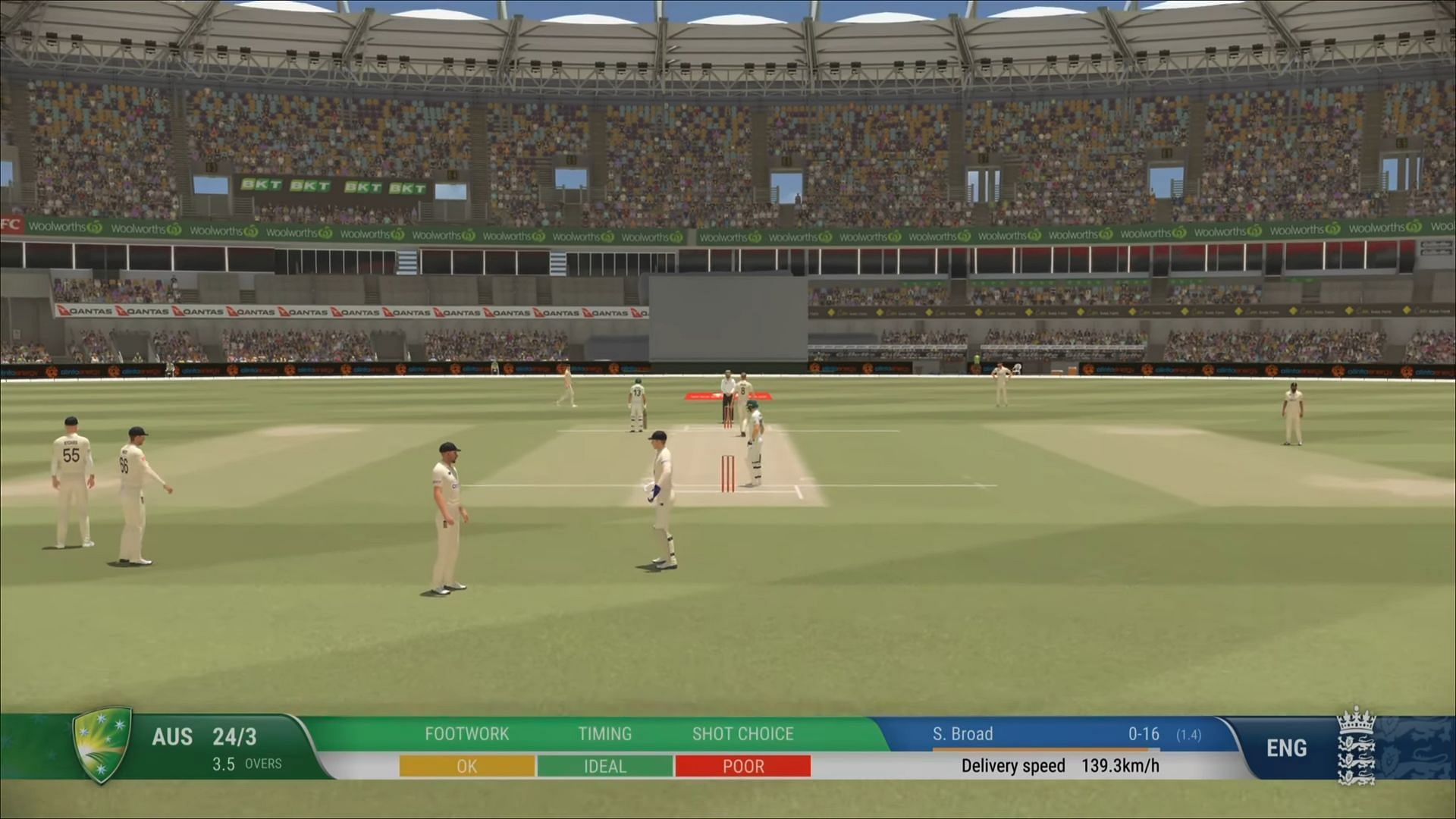 Cricket 24 should present major improvements over Cricket 22 (Image via Big Ant Studios)
