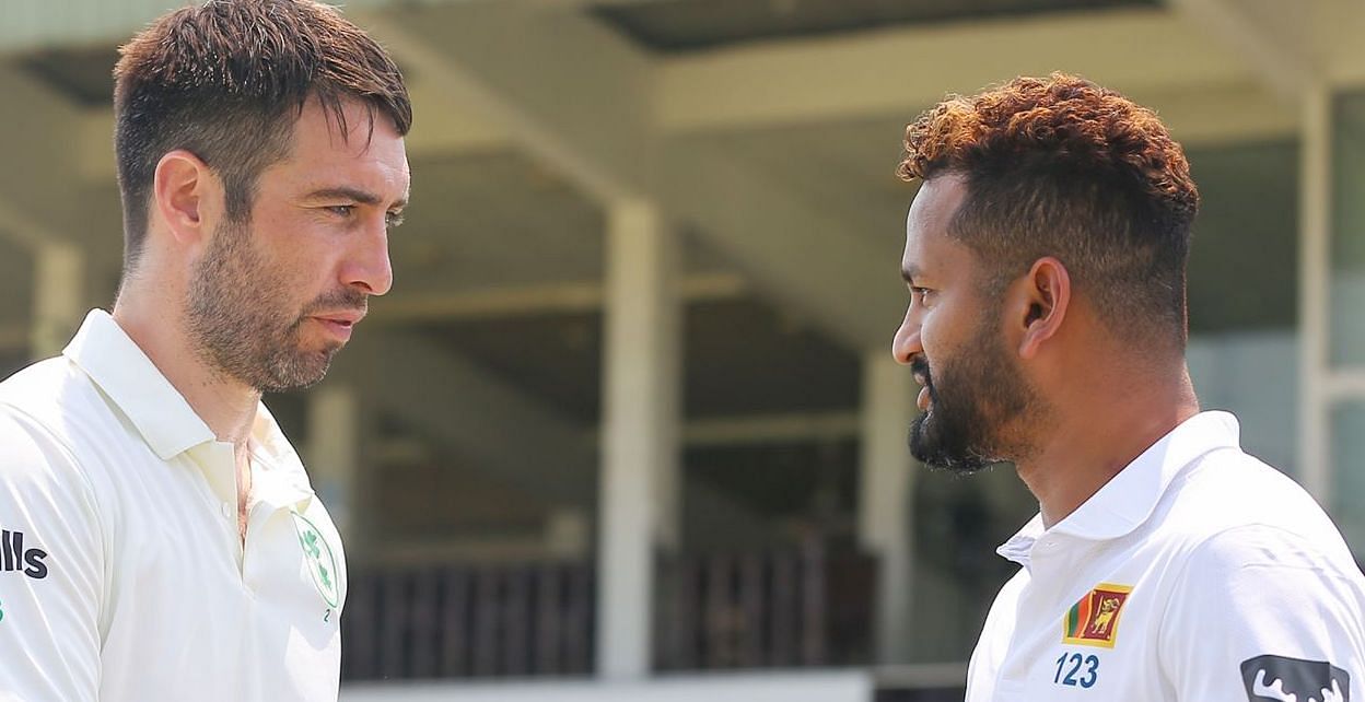 Sri Lanka and Ireland will play a 2-Test series (Image: SLC/Twitter)