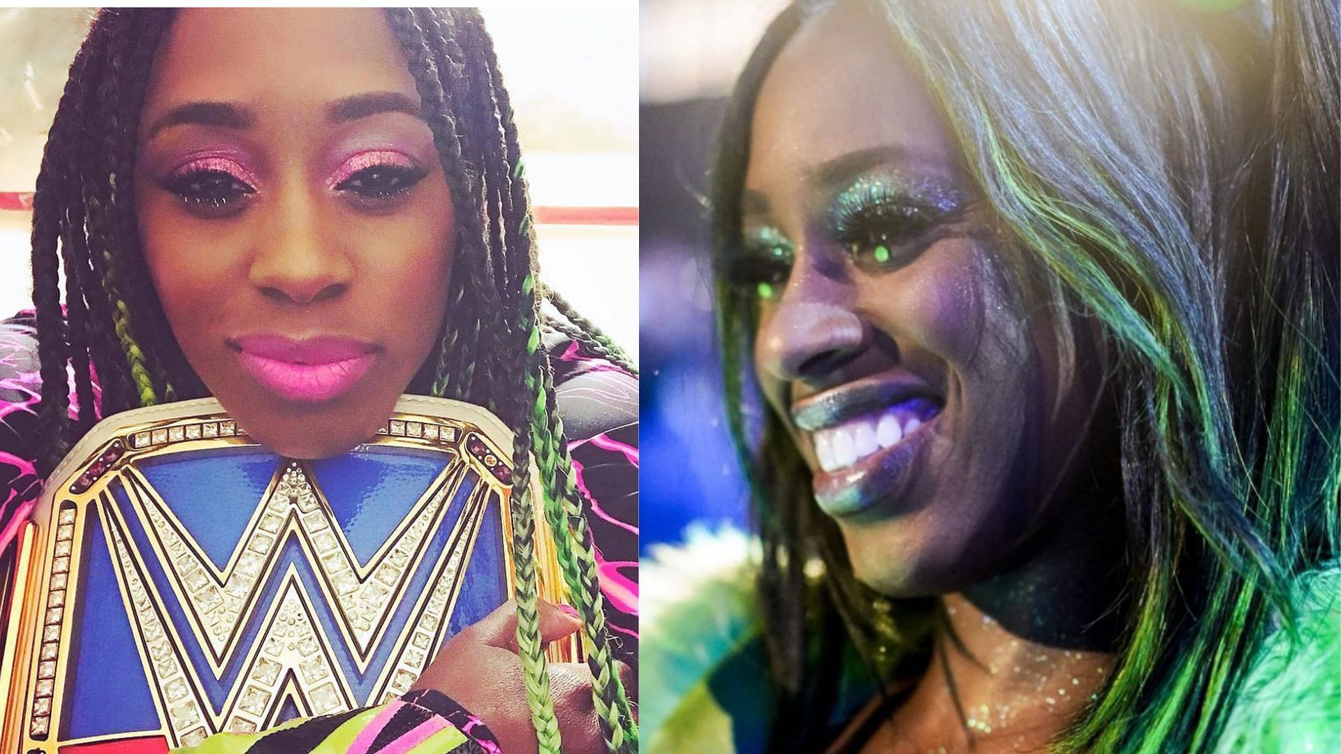 Naomi walked out of WWE last May. 