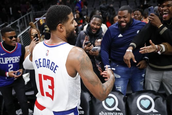 “Imagine if LeBron was in NFL” – Paul George disappoints Travis Kelce on whether NFL players can play in NBA