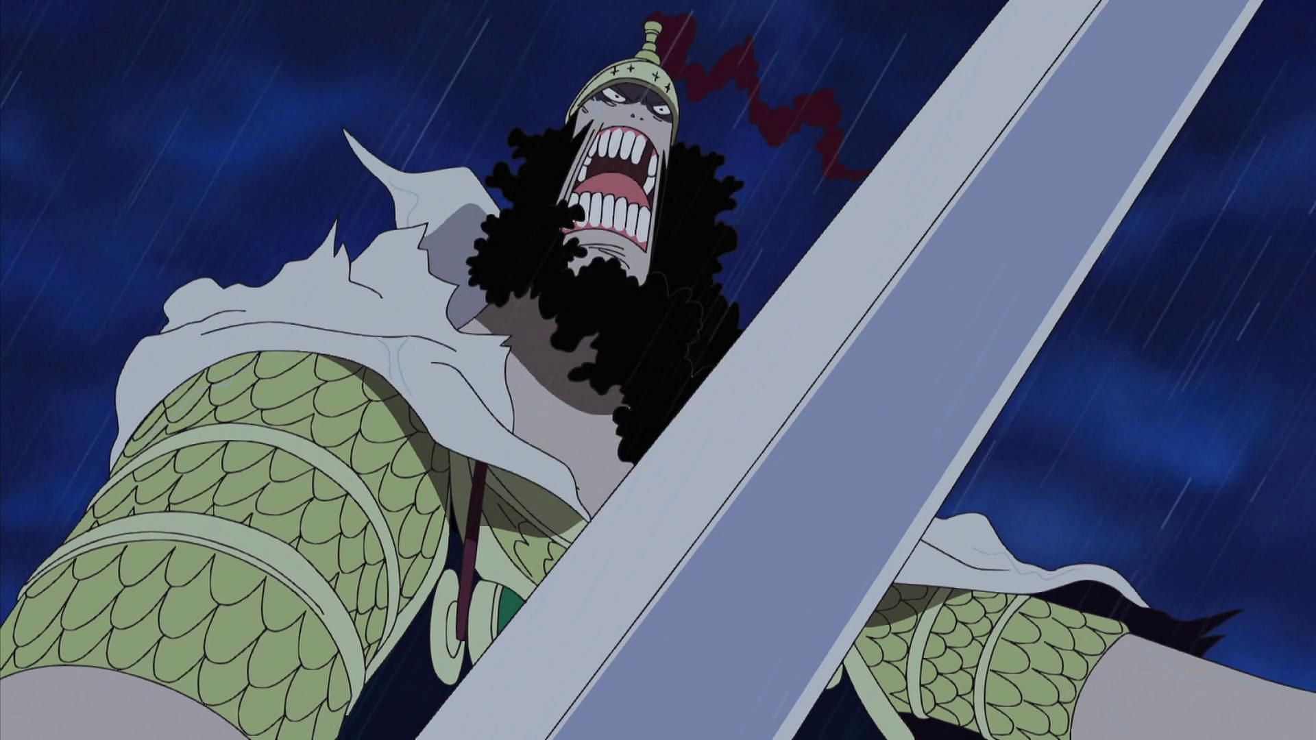 T-Bone as seen in One Piece&#039;s Water Seven Arc (Image via Toei Animation, One Piece)