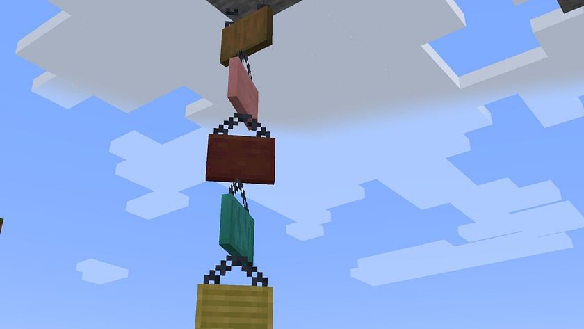 How to make and use hanging signs in Minecraft 1.20 Trails and