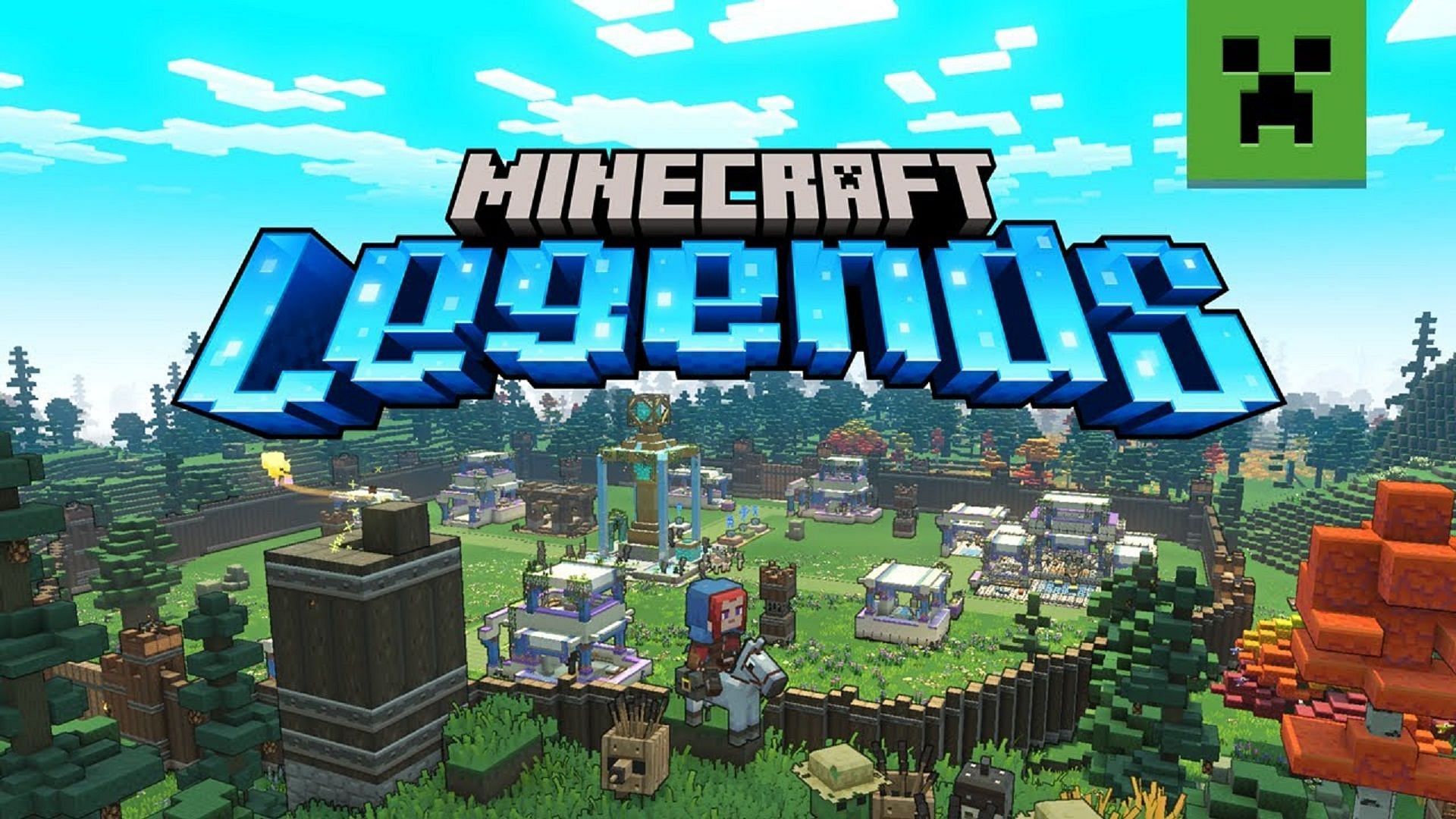 Minecraft Legends has a few differences from the game it is spinning off from (Image via Mojang)