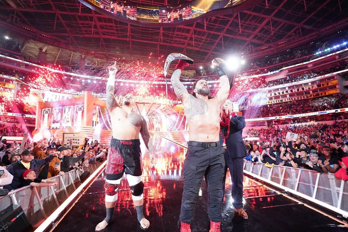 The Bloodline made history at WWE WrestleMania 39.