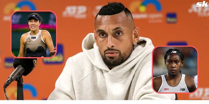 Nick Kyrgios reacts to Jessica Pegula and Coco Gauff asking for more trash talk in tennis