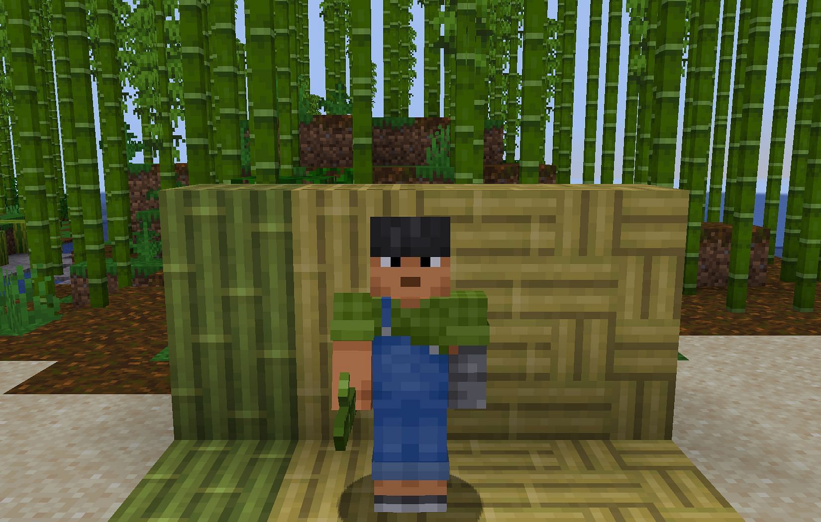 New bamboo blocks in 1.20 update (Image via Mojang)