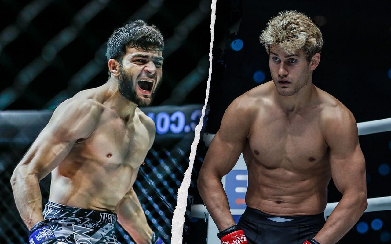 Ahmed Mujtaba (L) / Sage Northcutt (R) -- Photo by ONE Championship