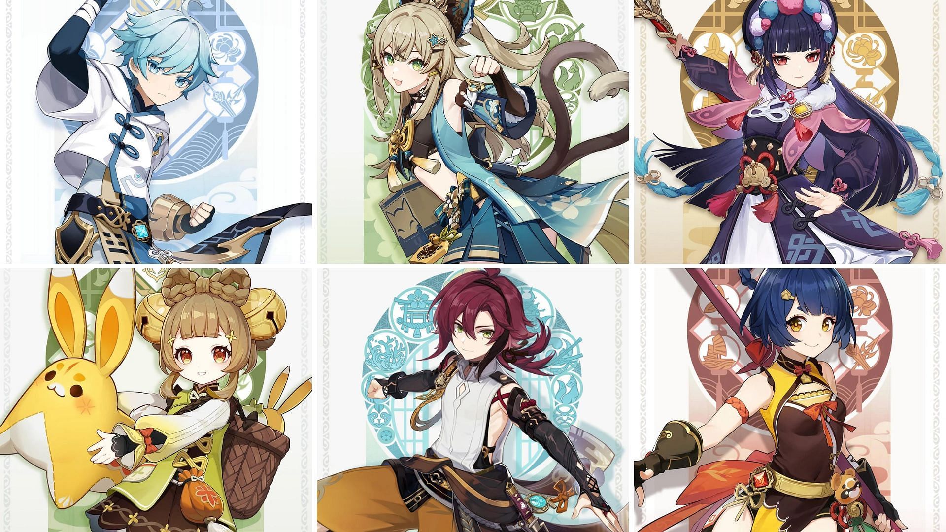 4-star characters leaked to appear in 3.7 banners (Image via HoYoverse)