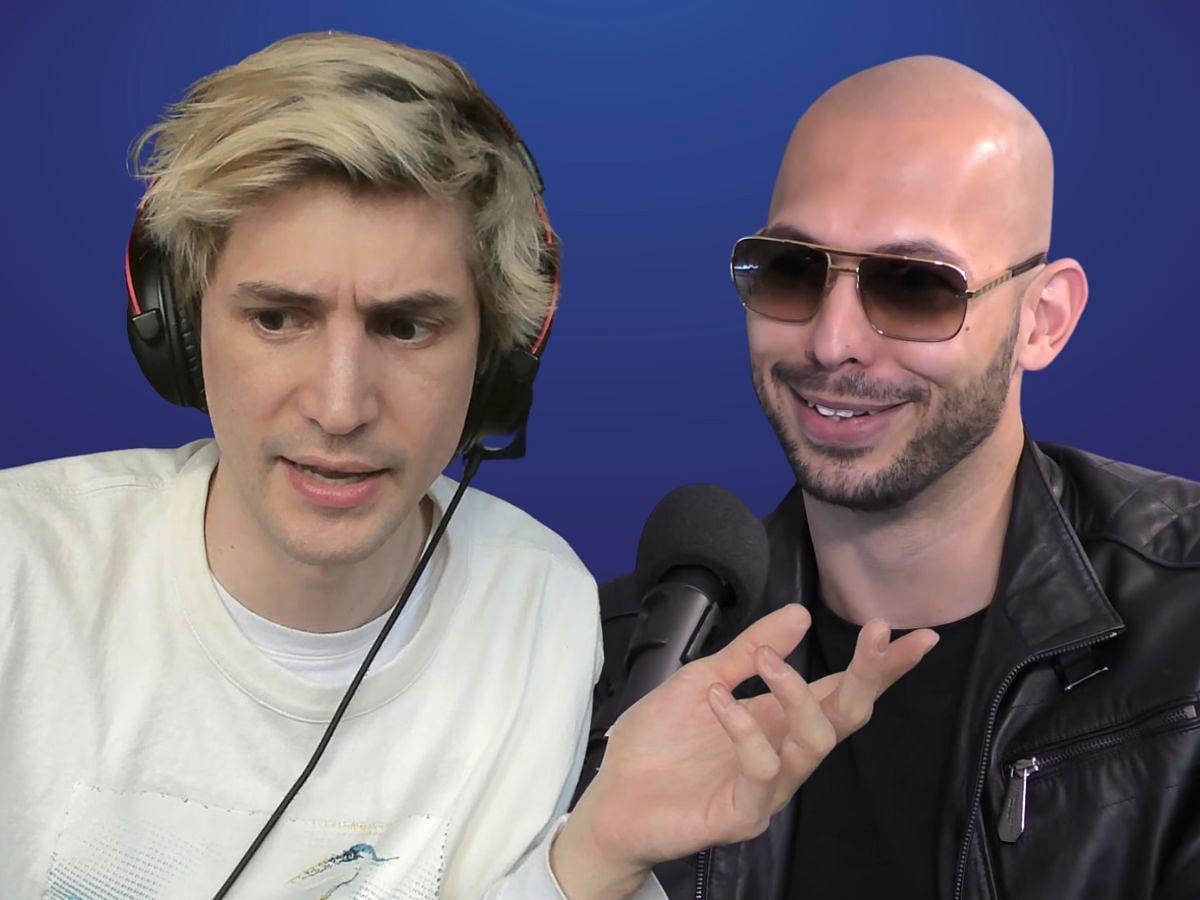 xQc had a few things to say about Andrew Tate in a recent stream.