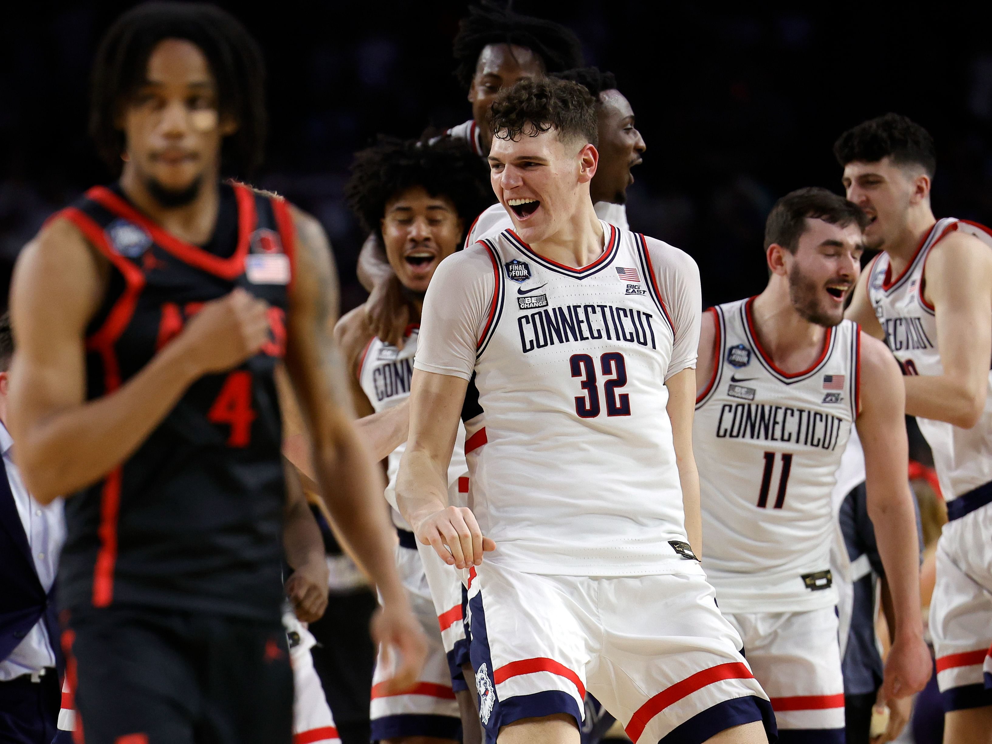 The UConn Huskies have won their fifth men's basketball